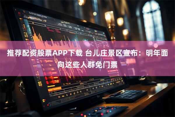 推荐配资股票APP下载 台儿庄景区宣布：明年面向这些人群免门票